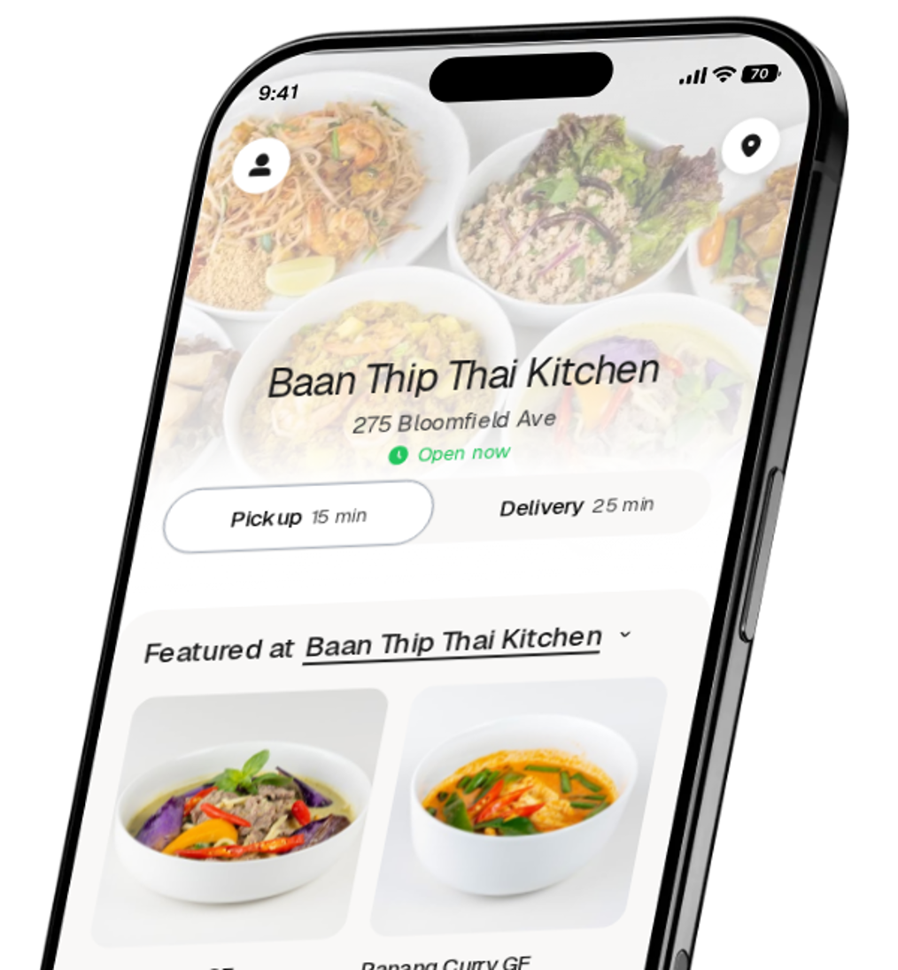 Baan Thip Thai Kitchen app preview