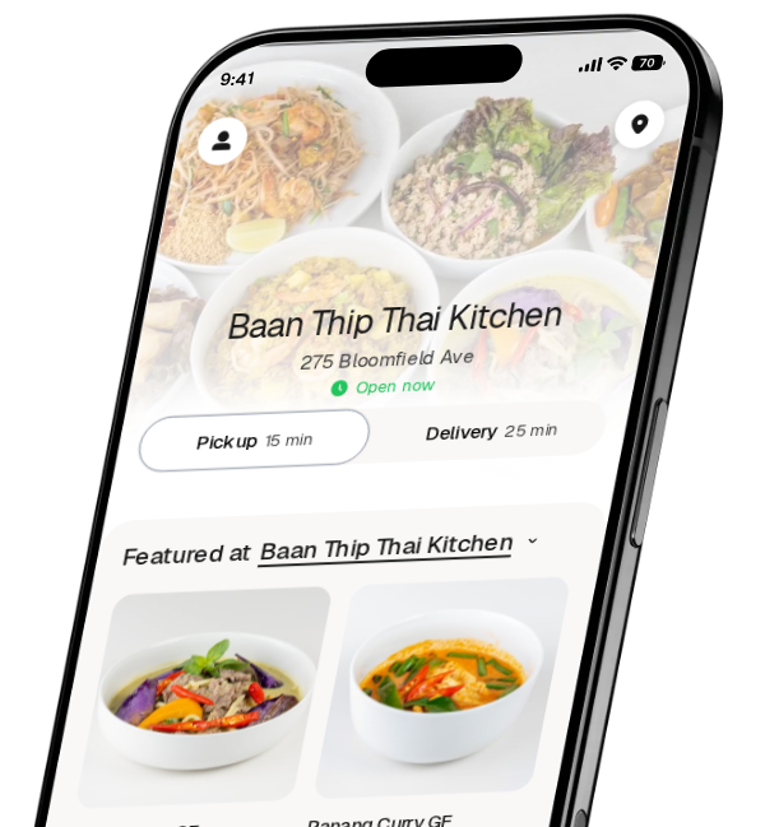 Baan Thip Thai Kitchen app preview